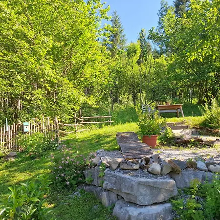 Lechner Am Waldrand Mit Holzfasssauna & Aussendusche, Bergblick Und Naturgarten