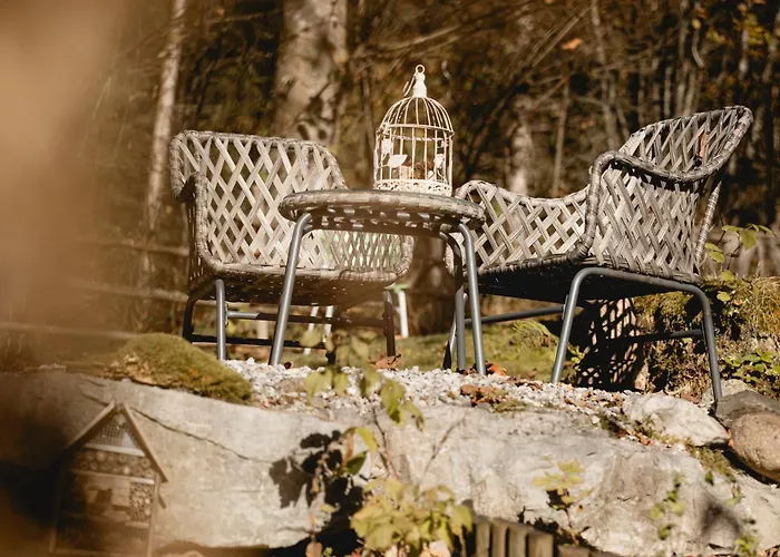 Сasa de vacaciones Lechner Am Waldrand Mit Sauna, Bergblick Und Naturgarten