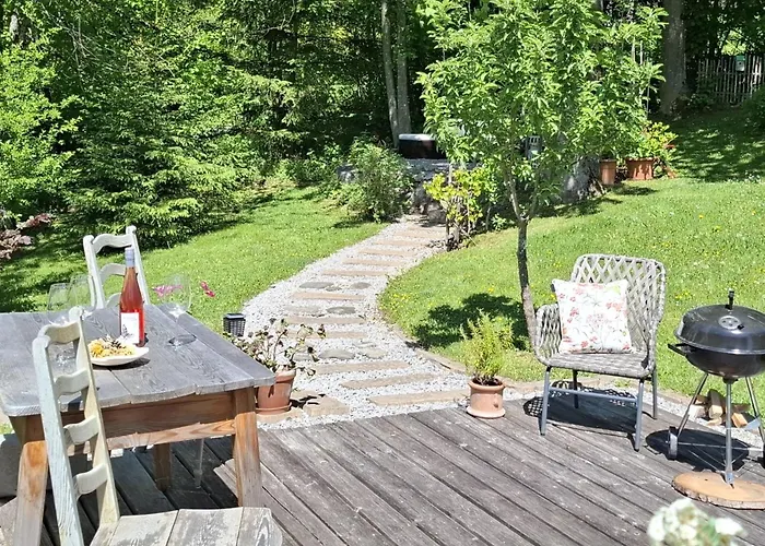 Lechner Am Waldrand Mit Sauna, Bergblick Und Naturgarten