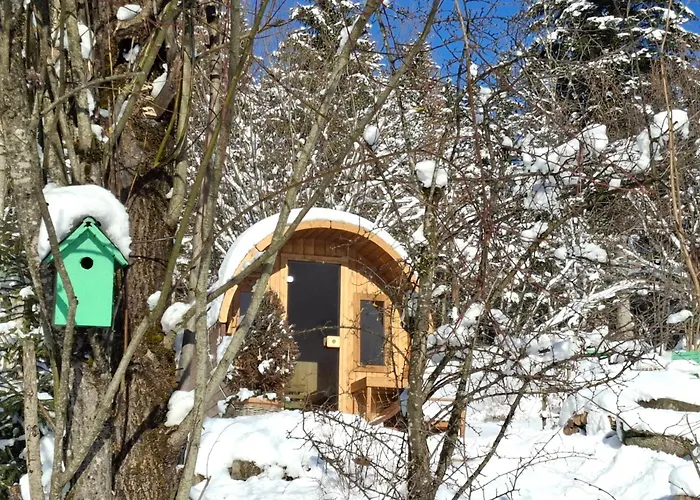 Сasa de vacaciones Lechner Am Waldrand Mit Sauna, Bergblick Und Naturgarten