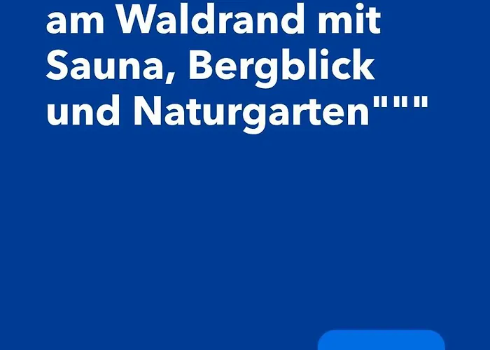 Lechner Am Waldrand Mit Sauna, Bergblick Und Naturgarten